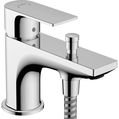 Hansgrohe Rebris e 1-gr bad- en douchemengkraan Monotrou chroom