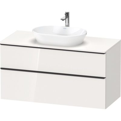 Duravit D-Neo wastafelonderkast 120x66.4x55cm 2 lades wit Hoogglans