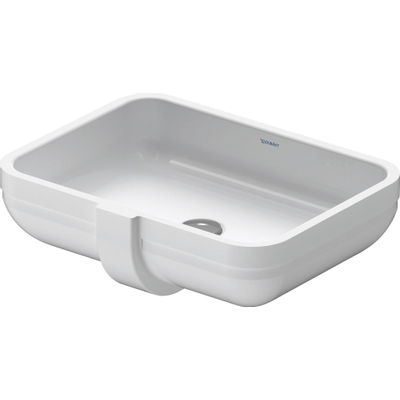 Duravit Happy d.2 inbouw wastafel 48x38,5 cm Gliss wit