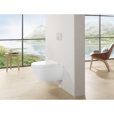 Villeroy en Boch Subway 2.0 closetzitting met quick release wit