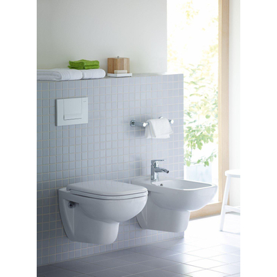 Duravit D-code WC-zitting 43x36x4cm compact Kunststof wit Glanzend OUTLET