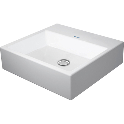 Duravit Vero Air (meubel) wastafel zonder kraangat zonder overloop 50x47cm met WonderGliss wit