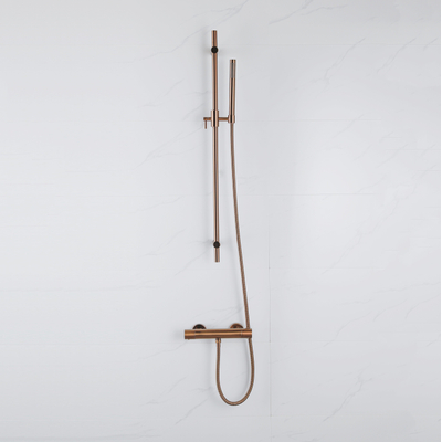 Fortifura Calvi Glijstang - 90cm - glijstuk - Geborsteld Geborsteld koper PVD (Koper) OUTLETSTORE