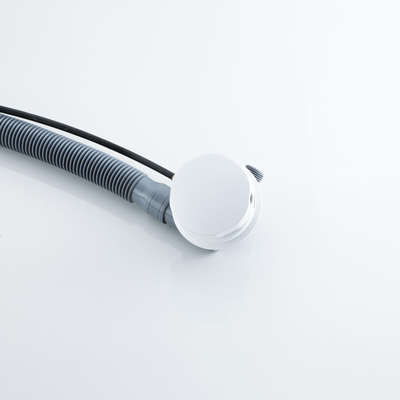 Fortifura Calvi Badafvoercombinatie - draaibediening - verlengd - mat wit