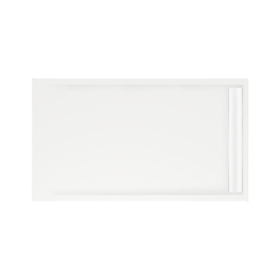 Xenz easy tray douchevloer 140x80x5cm rechthoek acryl wit