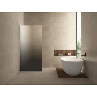 Wiesbaden Slim glasplaat spiegelrook- naar helder glas 900x2000 8mm nano