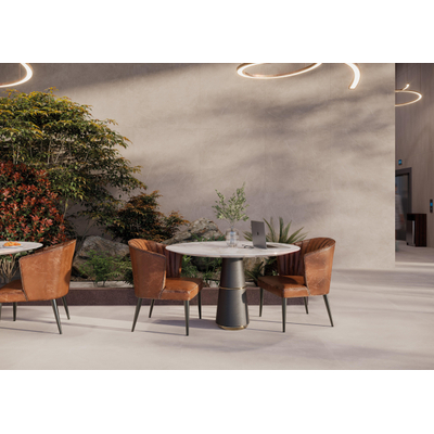 Cifre Ceramica Statale wand- en vloertegel - 120x120cm - gerectificeerd - Betonlook - Sand mat (beige)