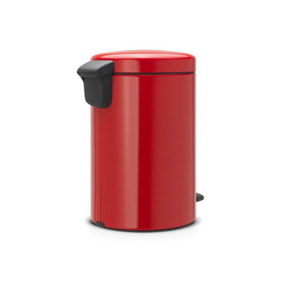 Brabantia NewIcon pedaalemmer 12 liter met kunststof binnenemmer Passion Red