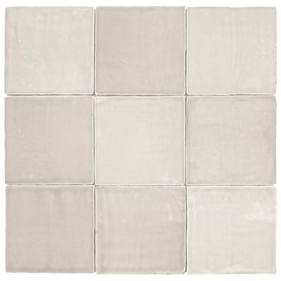 Roca St Tropez Wandtegel 13x13cm 8.5mm witte scherf Blanco