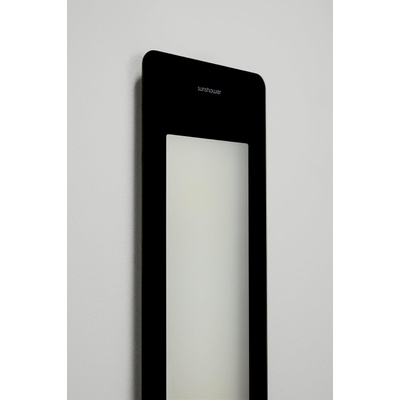 Sunshower Round One L infrarood opbouw incl. Wandbeugel 185x33x12cm full body inclusief 5 jaar garantie Black