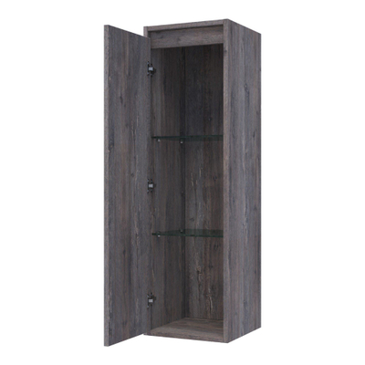 BRAUER Adore badkamerkast - 120x35x35cm - met 1 deur greeploos linksdraaiend Driftwood