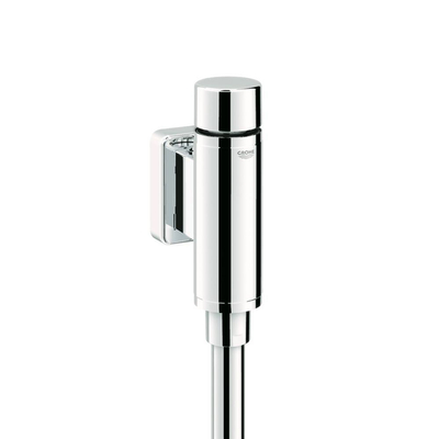 GROHE Rondo urinoirspoeler 1/2 met stopkraan, spoelpijp en verbinder chroom