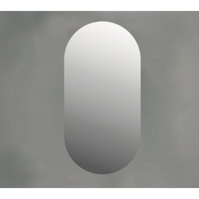 INK SP26 Spiegel - 50x3x100cm - ovaal - zonder kader - aluminium Spiegel