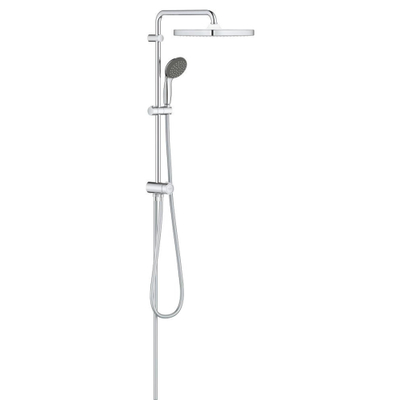 GROHE Vitalio Start Regendoucheset Opbouw - hoofddouche vierkant 25cm - handdouche rond - chroom