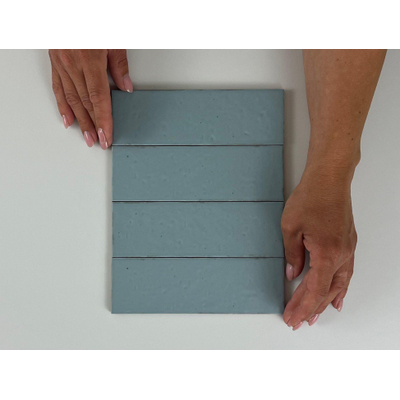 Equipe Cerámicas Kalma wandtegel - 6x18.6cm - Powder Blue mat (blauw)