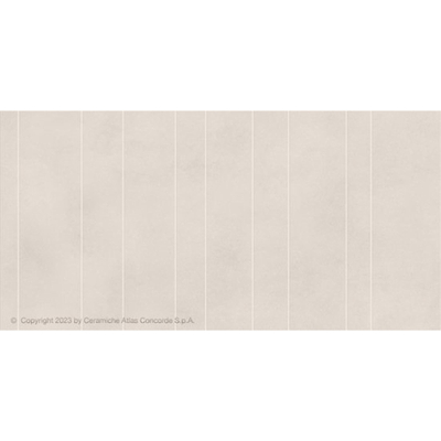 Atlas Concorde Boost Balance Decor-strip - 60x120cm - 9mm - gerectificeerd - Porcellanato - White (Wit)