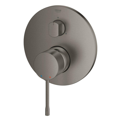 Grohe Essence New Douchekraan Inbouw - 2 knoppen - mengkraan - brushed hard graphite
