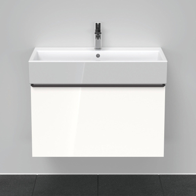 Duravit D-Neo wastafelonderkast 78.4x44x44.2cm 1 lade wit Hoogglans