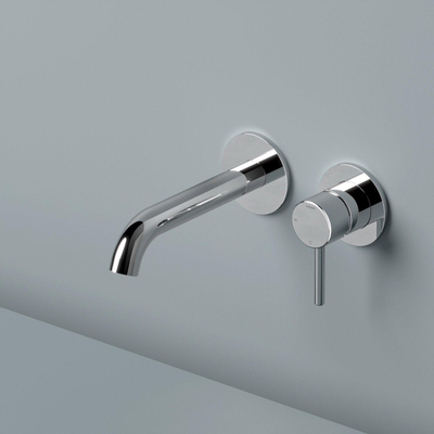 Hotbath BUDDY Afbouwdeel tbv Inbouw Wastafelkraan - 18cm - - Chroom