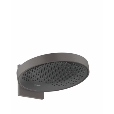 Hansgrohe Rainfinity hoofddouche wand rond 36cm brushed black chrome