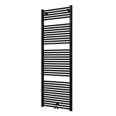 Plieger Palmyra designradiator horizontaal middenaansluiting 1775x600mm 1019W antraciet metallic