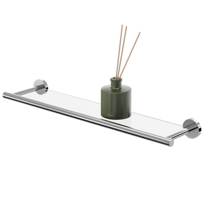 Tiger Boston Planchet - 58x13x5cm - gepolijst RVS/helder glas