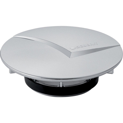 Geberit afdekrozet voor douchebakafvoer 150125 chroom structuur