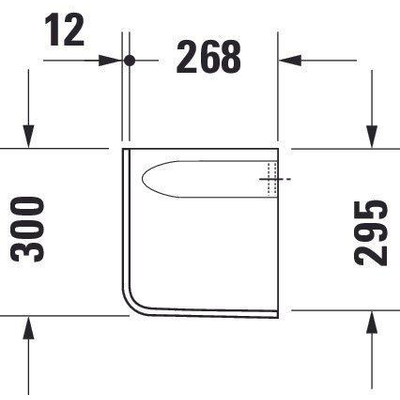 Duravit D Code sifonkap voor wastafel wit