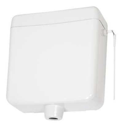 Plieger Maas hooghangend reservoir single flush 6/9 liter instelbaar wit OUTLETSTORE