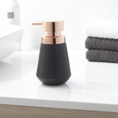Sealskin Conical Zeepdispenser Porselein Zwart
