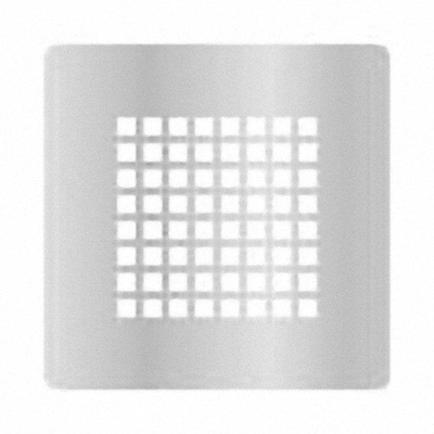Xenz Soft douchebakafvoer Square cover inox