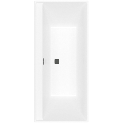 Villeroy & Boch Collaro bad 180x80cm mat zwart - stone white