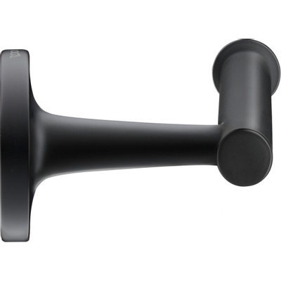 Duravit Starck T Toiletrolhouder - zonder klep - zwart mat
