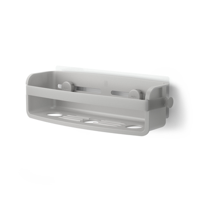 Umbra Flex douchemand - 33x12x9cm - zelfklevend - ABS Grijs