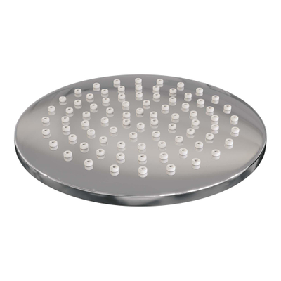 Brauer Chrome Edition Regendoucheset inbouw - hoofddouche 20cm - Wandarm 40cm - glijstang - met inbouwdeel - Gladde knoppen - handdouche Rond 1 stand - chroom