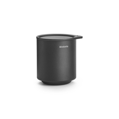 Brabantia MindSet Opbergpotje - 8x9.5cm - mineral infinite grey