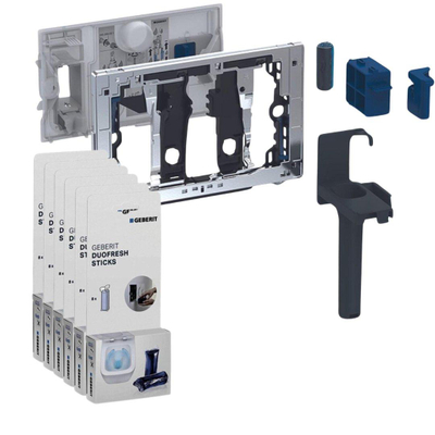 Geberit Sigma toiletblokhouderset voor Geberit UP320 en DuoFresh sticks 56 stuks