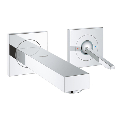 GROHE Eurocube Joy waterbesparende afbouwdeel voor inbouw wandkraan M size met sprong 17.1cm chroom