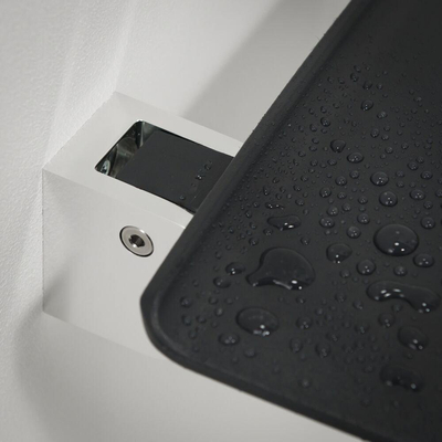 Tiger Boston Comfort & Safety Opklapbaar Douchezitje Donkergrijs 32.5x5.3x32.5cm