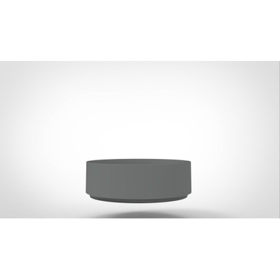 Arcqua Case waskom rond 40x40cm mat grijs