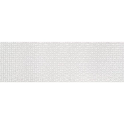 SAMPLE Colorker Arty Decortegel 30x90cm 9.3mm gerectificeerd witte scherf White