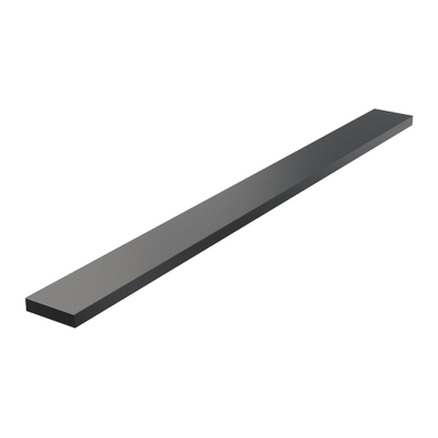 Brauer Douchegootrooster - multifuncioneel - 70x6cm - RVS - gunmetal