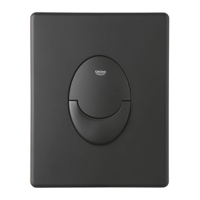 GROHE Skate Air bedieningsplaat dualflush 15.6x19.7cm verticaal phantom zwart