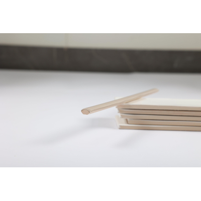 Cifre Ceramica Quarter Round wandtegel - 1.5x30cm - 8mm - Rechthoek - Vision glans