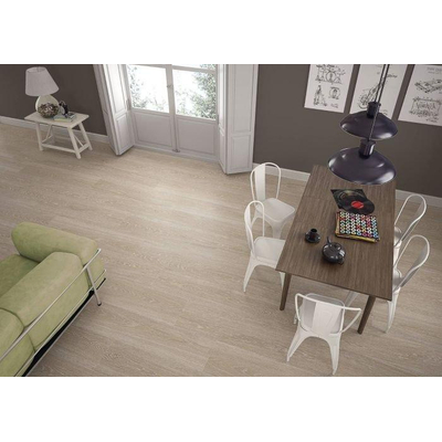 Cifre Ceramica wand- en vloertegel - 23x120cm - 10.5mm - Rechthoek - Houtlook - Beige mat