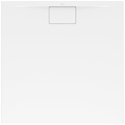 Villeroy & Boch Architectura douchevloer metalrim 100x100cm wit