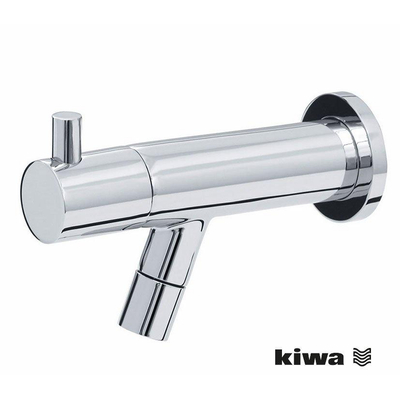 Wiesbaden Amador fonteinkraan met muurbevestiging Kiwa 1/2'' chroom