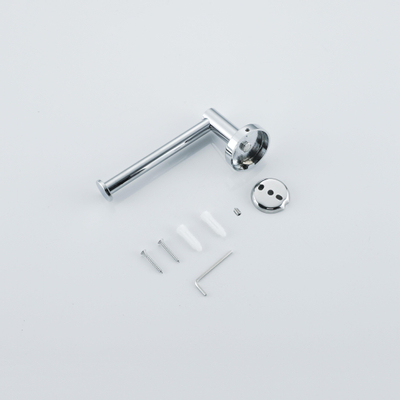 Fortifura Calvi Toiletrolhouder - zonder klep - rond - chroom OUTLETSTORE