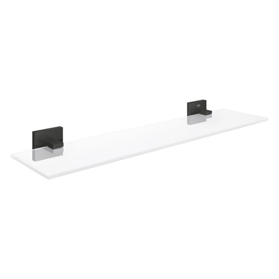 GROHE Start Cube QuickFix Planchet - 53x14.6cm - glas - mat zwart