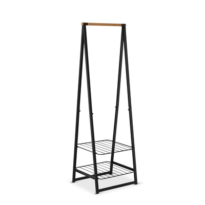 Brabantia Linn Kledingrek - klein - 60.6x57x190cm - zwart